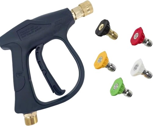 High pressure washer gun set - high,