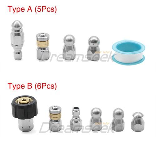 Sewer jetter nozzle - sewer, jet