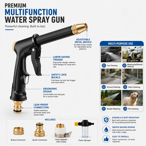 Water spray gun high - spray,