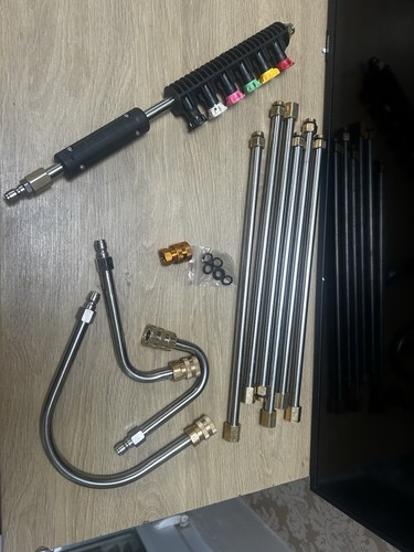 Pressure washer extension - pressure, wand